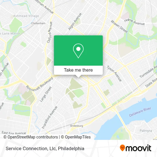 Service Connection, Llc map