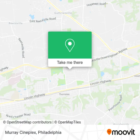 Murray Cineplex map