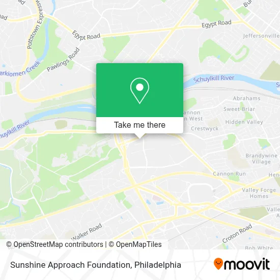 Sunshine Approach Foundation map