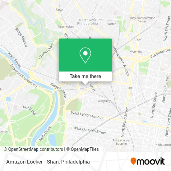 Amazon Locker - Shan map