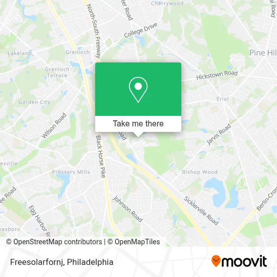 Freesolarfornj map