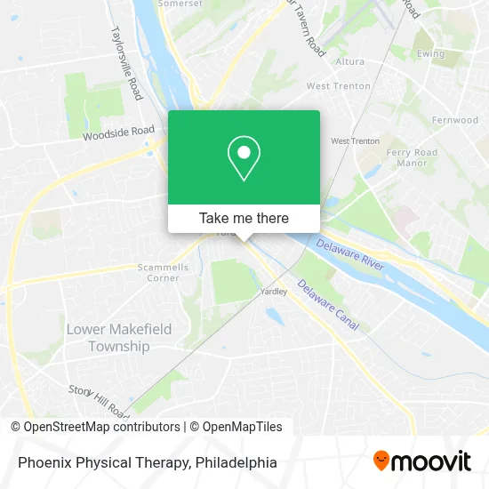 Phoenix Physical Therapy map