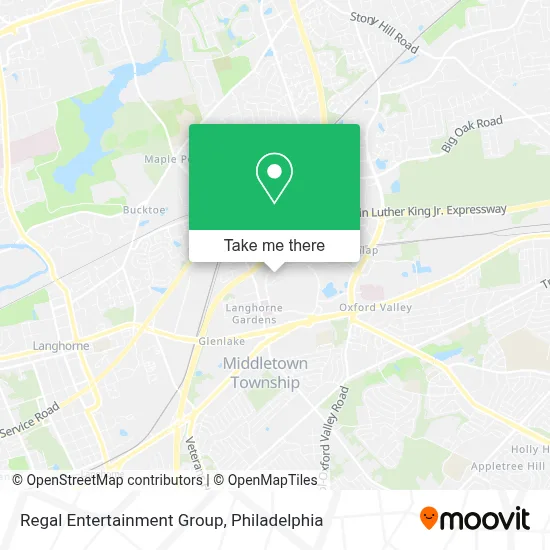 Regal Entertainment Group map
