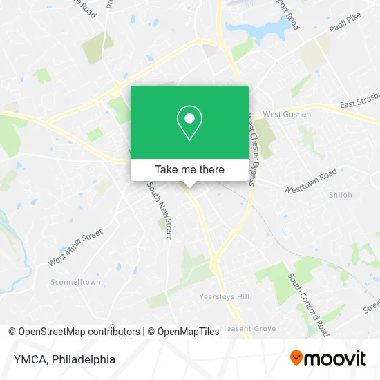 Ymca map