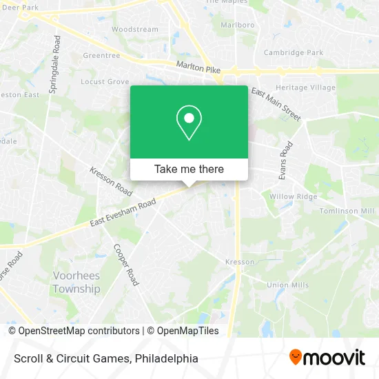 Scroll & Circuit Games map