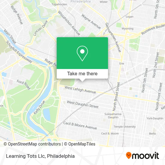 Learning Tots Llc map