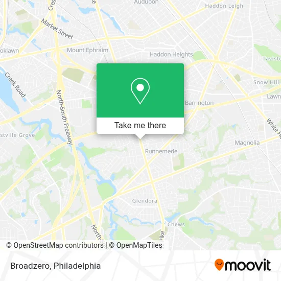 Broadzero map