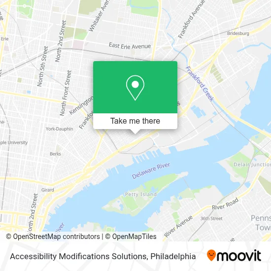 Accessibility Modifications Solutions map