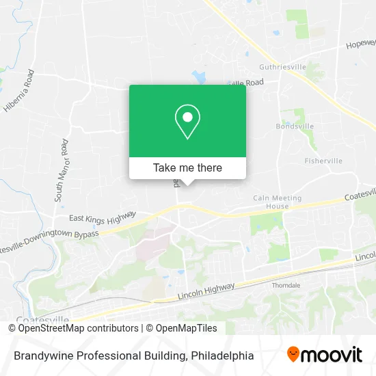 Brandywine Professional Building map
