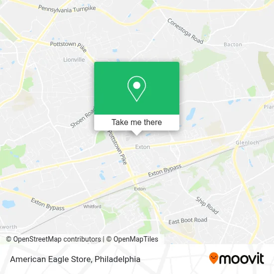 American Eagle Store map