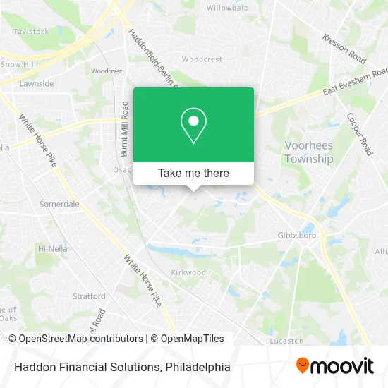 Haddon Financial Solutions map