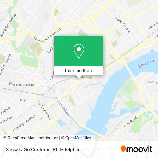 Show N Go Customs map