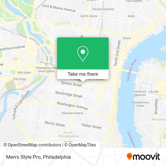 Men's Style Pro map