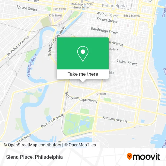 Siena Place map