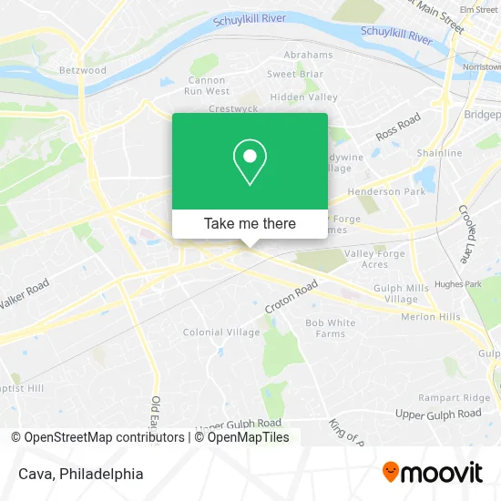 Cava map