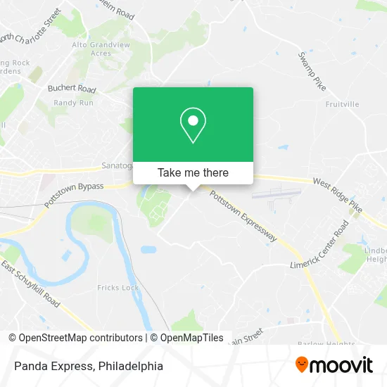 Panda Express map