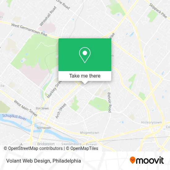 Volant Web Design map