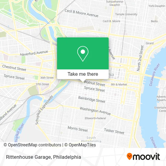 Rittenhouse Garage map