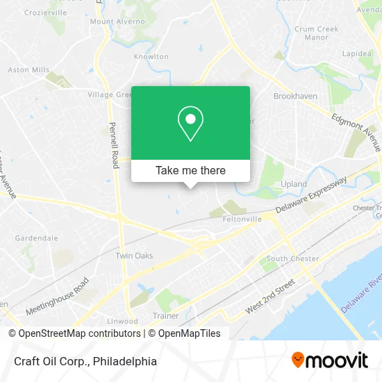 Craft Oil Corp. map
