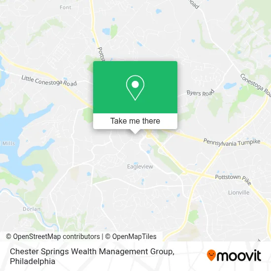 Chester Springs Wealth Management Group map