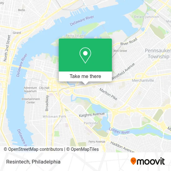 Resintech map