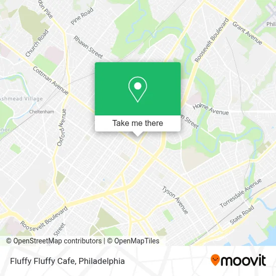 Fluffy Fluffy Cafe map