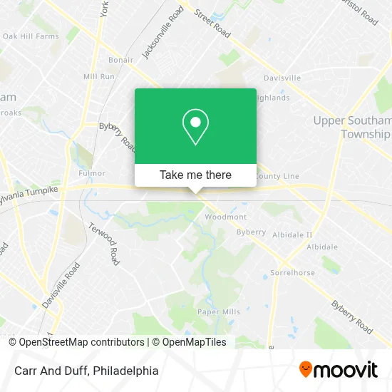 Carr And Duff map
