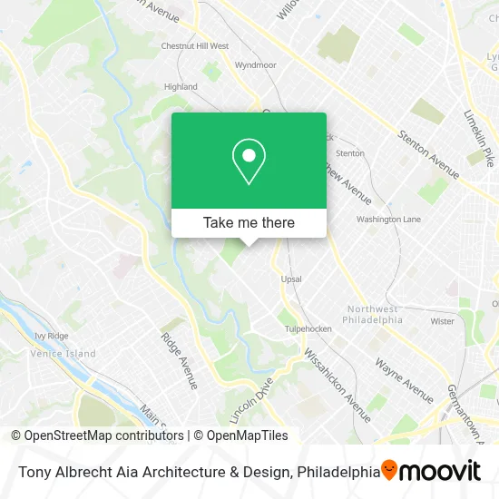Tony Albrecht Aia Architecture & Design map