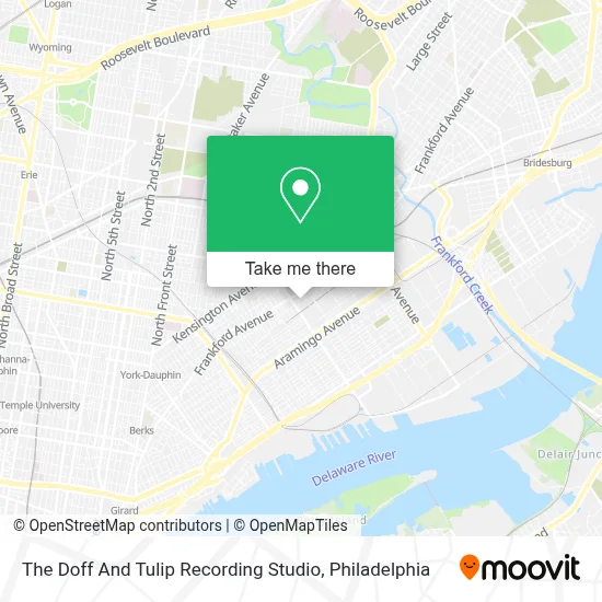 The Doff And Tulip Recording Studio map