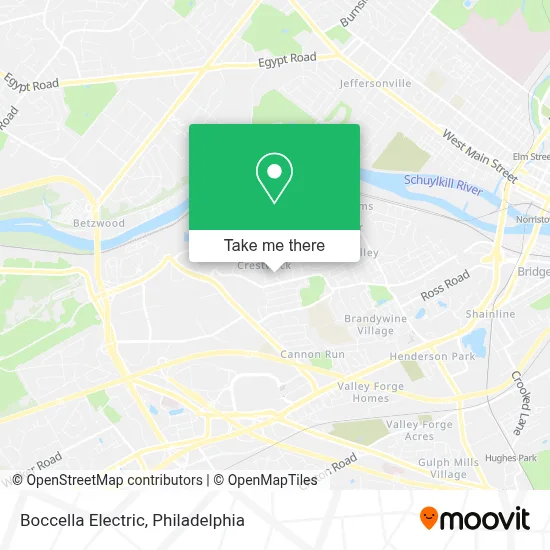 Boccella Electric map