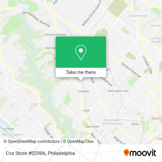 Cvs Store #02986 map