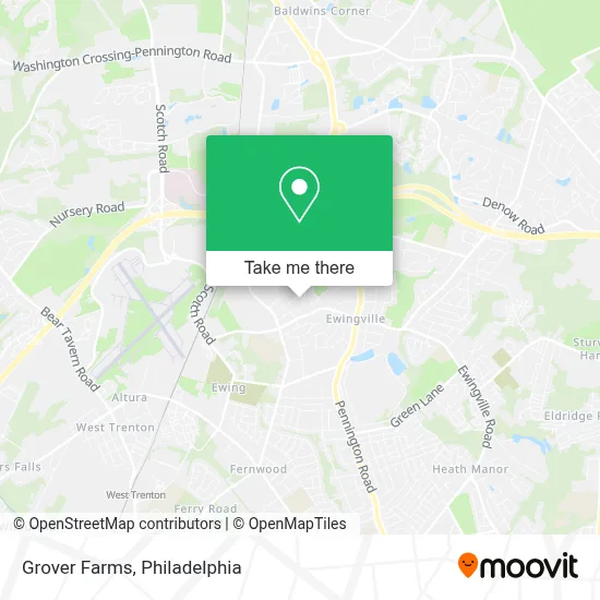 Grover Farms map