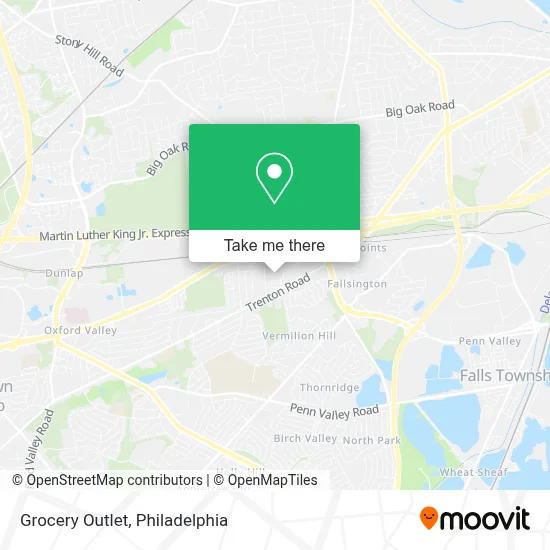 Grocery Outlet map