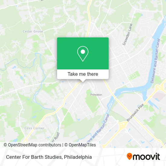Center For Barth Studies map
