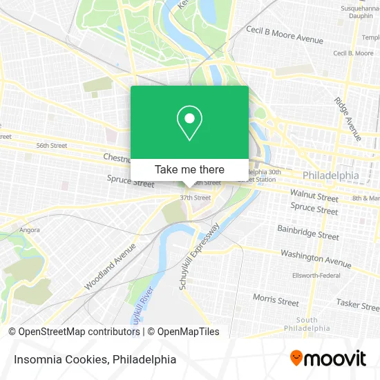 Insomnia Cookies map