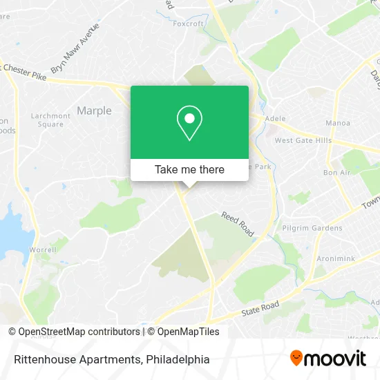 Rittenhouse Apartments map