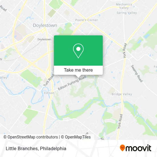 Little Branches map