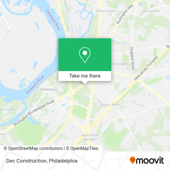 Dec Construction map