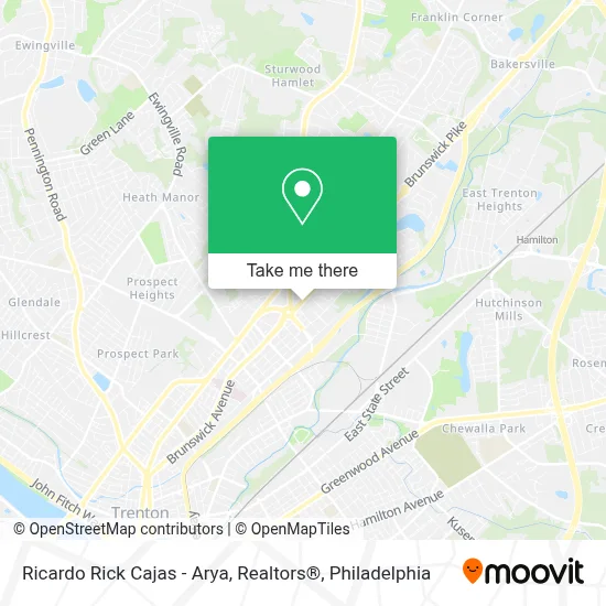 Ricardo Rick Cajas - Arya, Realtors® map