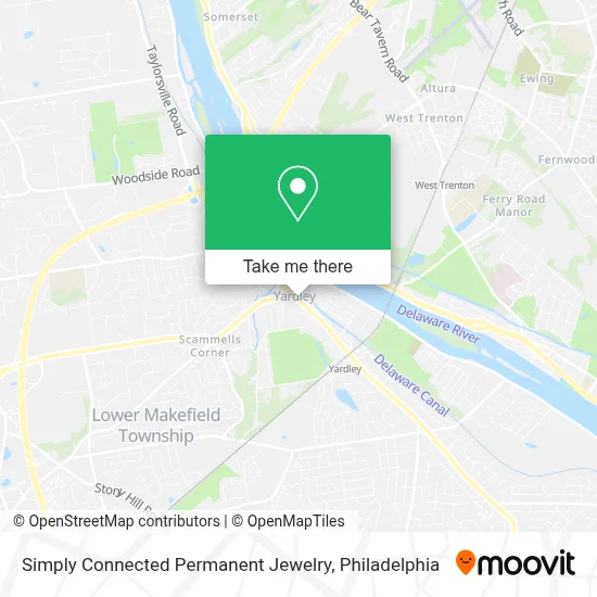 Simply Connected Permanent Jewelry map