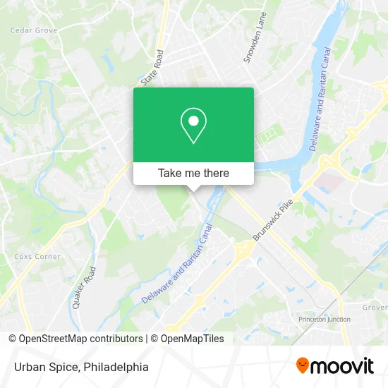 Urban Spice map
