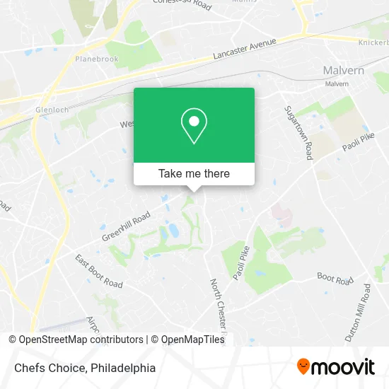 Chefs Choice map