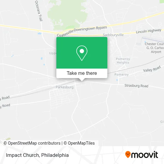 Impact Church map