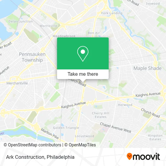 Ark Construction map