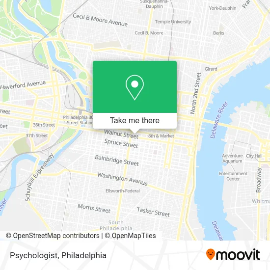Psychologist map