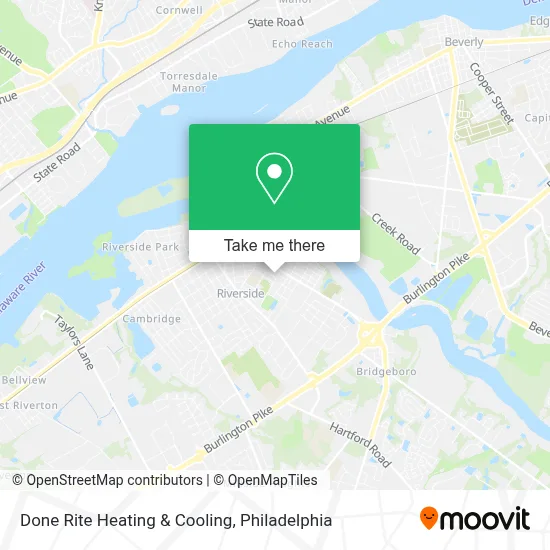 Done Rite Heating & Cooling map
