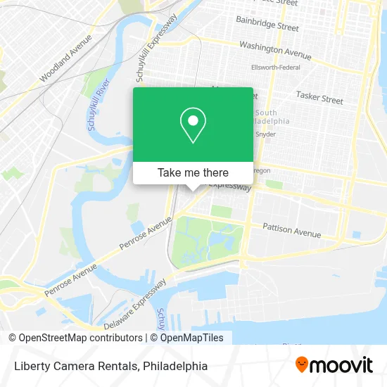 Liberty Camera Rentals map