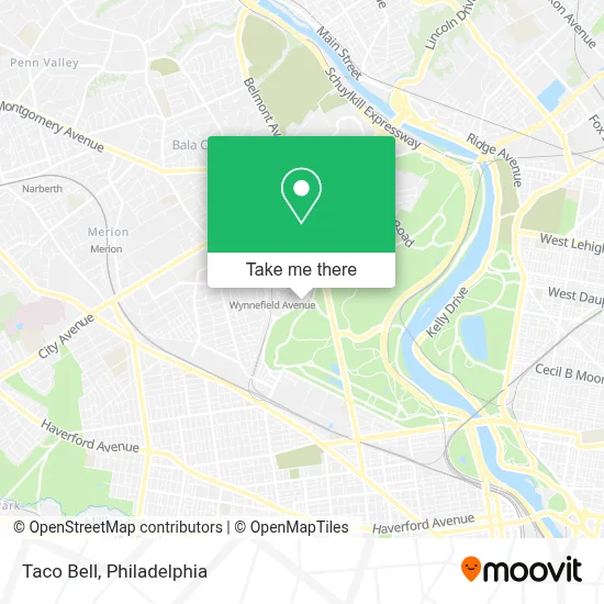 Taco Bell map