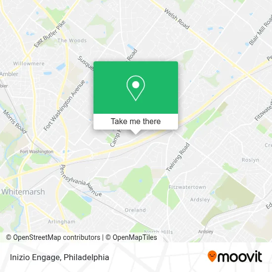 Inizio Engage map