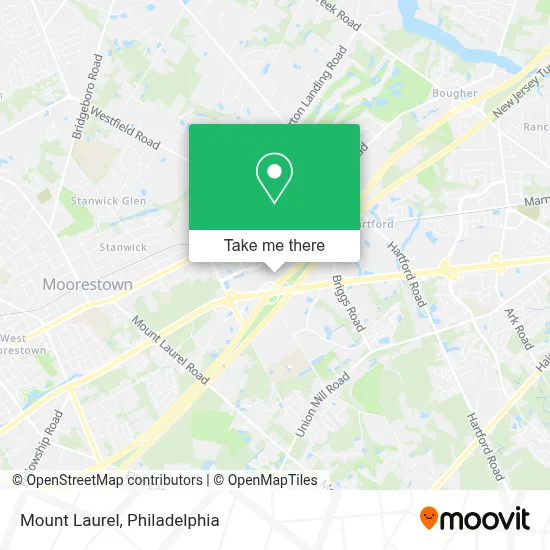 Mount Laurel map